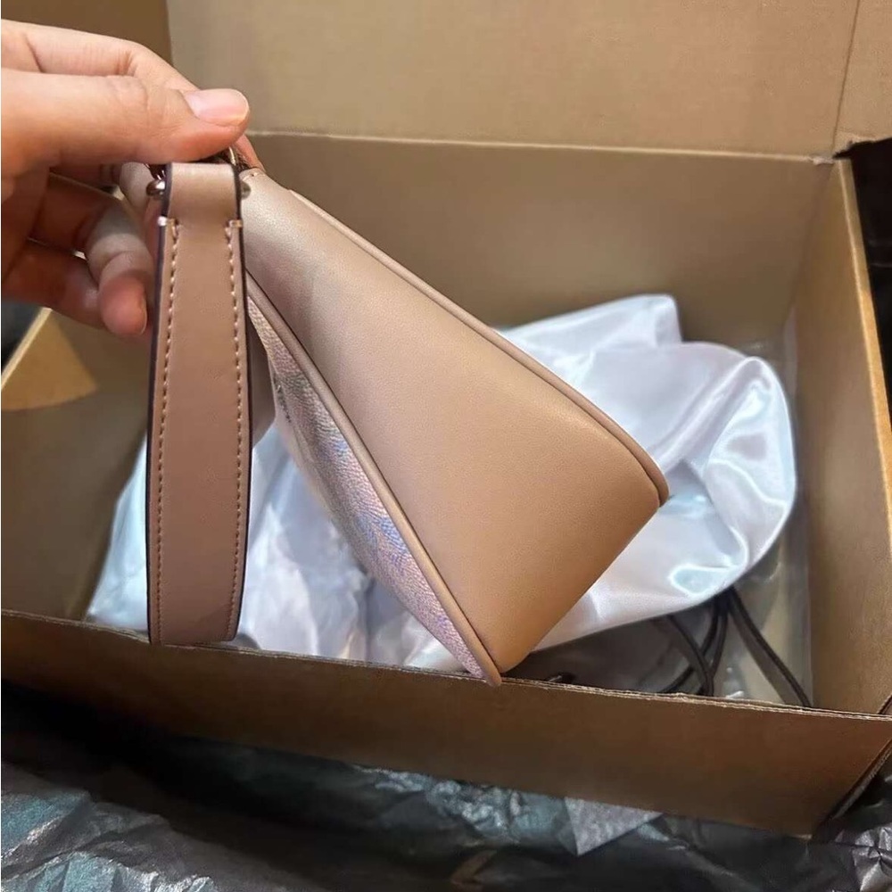 Coach Multicolor Pastel Signature Hobo Bag with Crossbody Strap - Picture 9 of 9